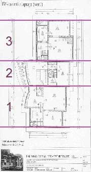 Version Nr. 1 - 3 Erdgeschosswohnung Grundriss